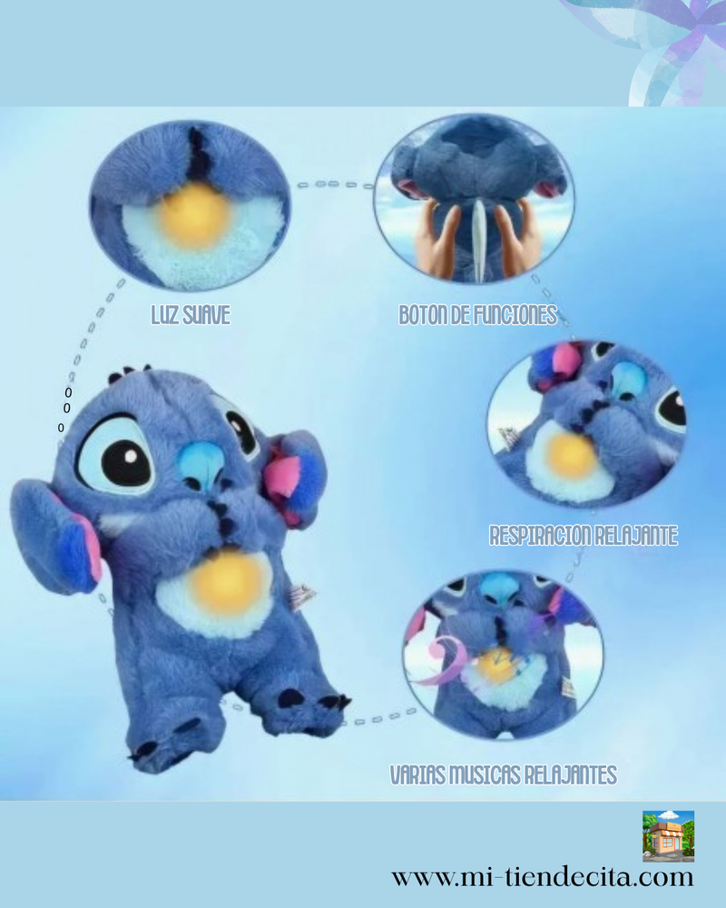 PELUCHE STITCH SENSORIAL / LEVANTA SUS OREJAS