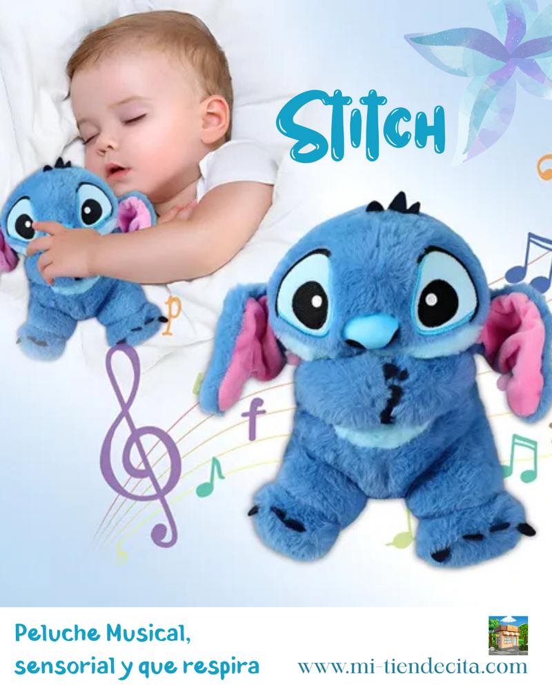PELUCHE STITCH SENSORIAL / LEVANTA SUS OREJAS